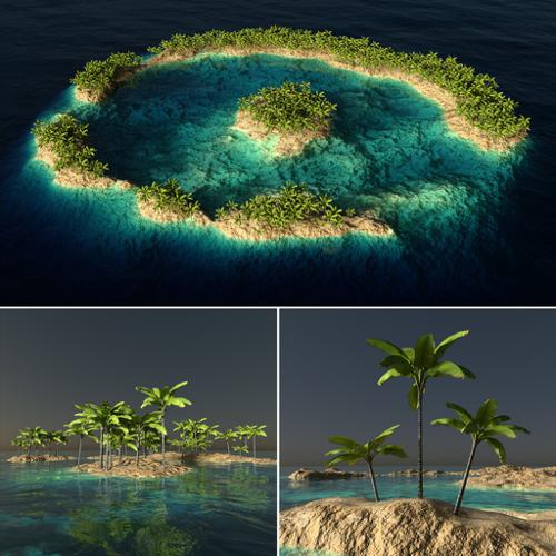 Lagoon, Atoll, Reef - ver.1 preview image
